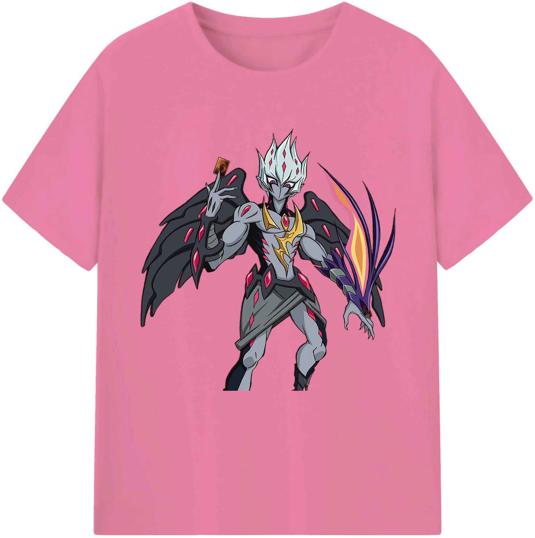 （画像用） 遊☆戯☆王 Yu-Gi-Oh! 綿100％半袖Tシャツ（フロントプリント）